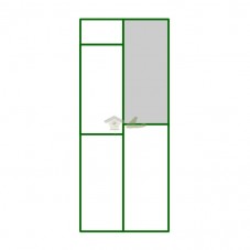 Panel PVC puerta guillotina...